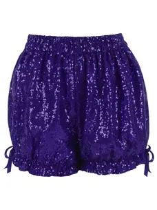 Purple Sequin Bloomers-Regular
