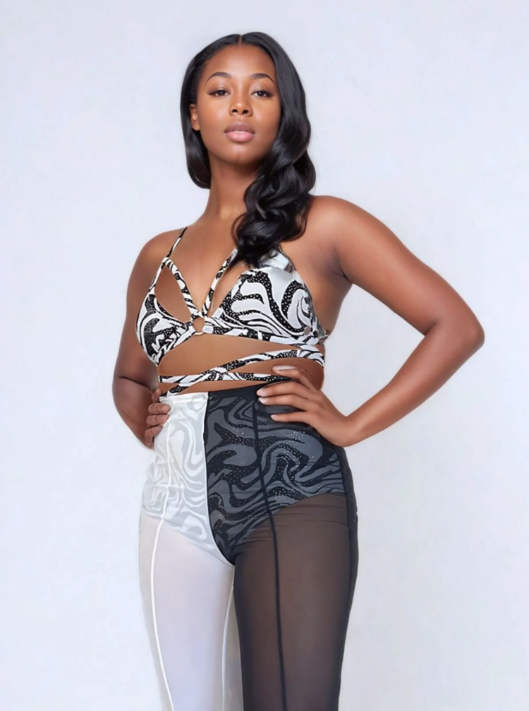 Holographic Hot Pants Up In Smoke