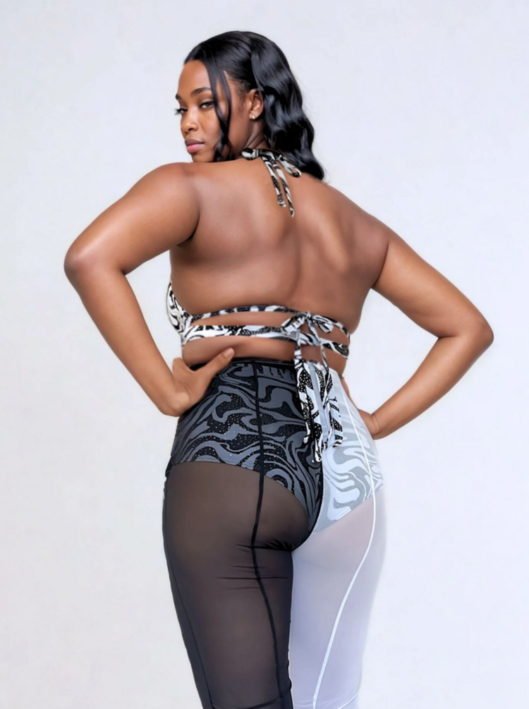 Holographic Hot Pants Up In Smoke