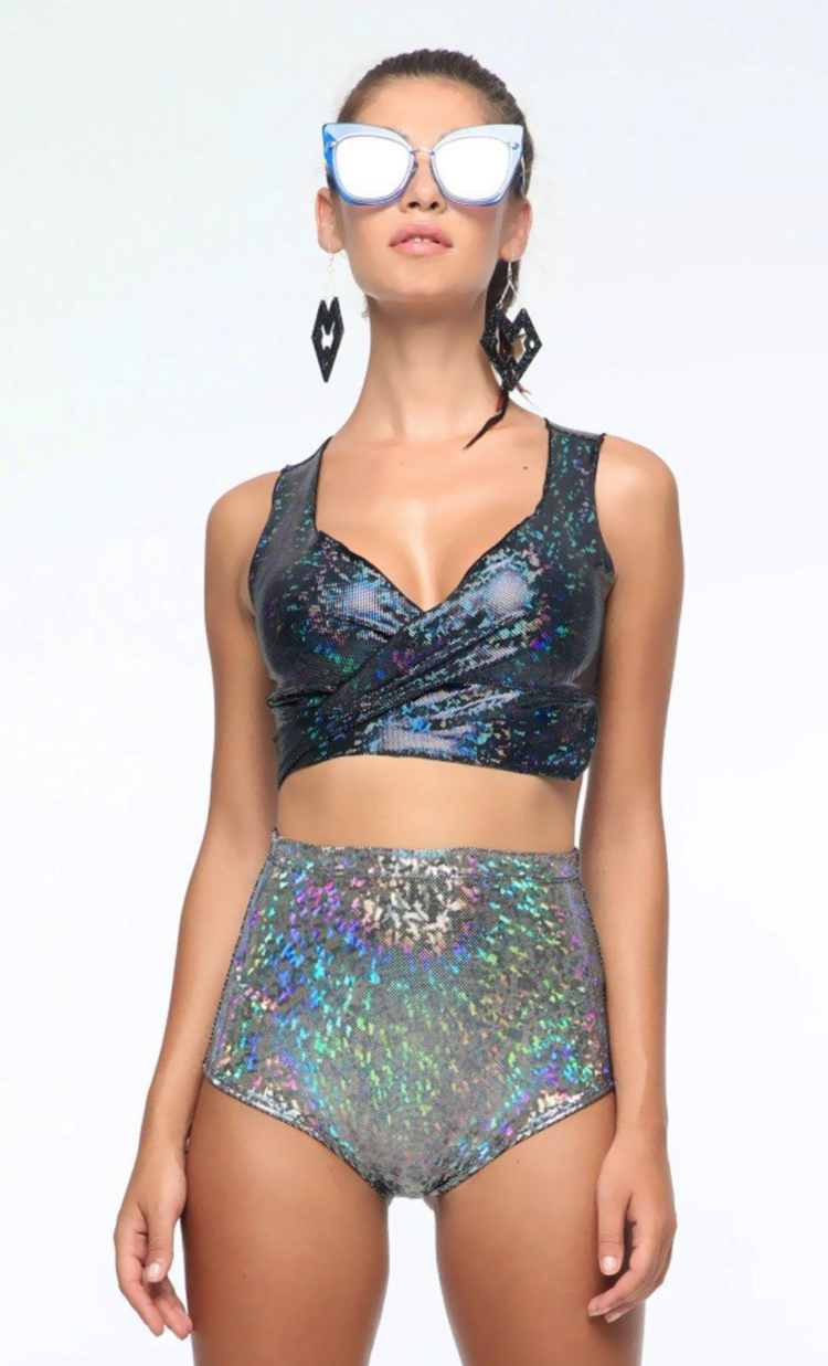 New Holographic Hot Pants Disco Brawl