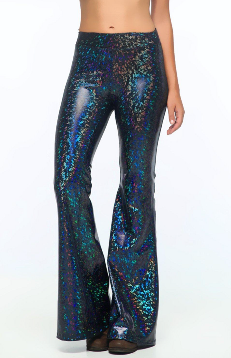 Women's Holographic Flares Up In Smoke