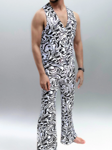 Men's Holographic Flares Up In Smoke