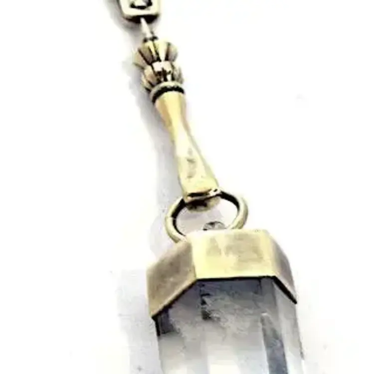 Jan Hilmer+Sparrow Crystal Cross Collar