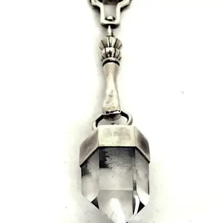 Jan Hilmer+Sparrow Crystal Cross Collar