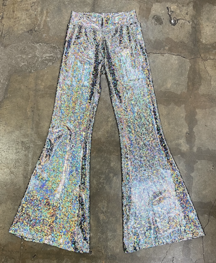 Men's Holographic Flares Disco Brawl