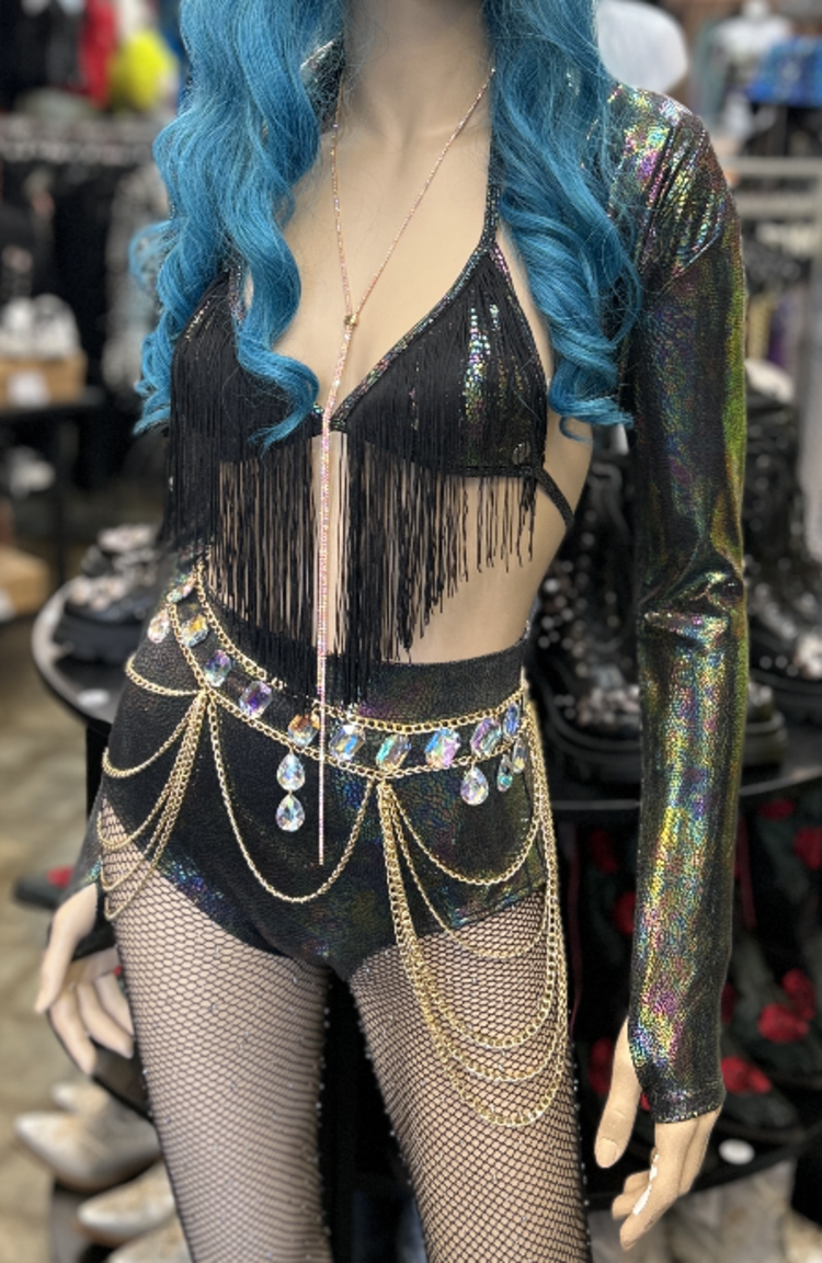 Holographic Shrug Cosmic Obsidian