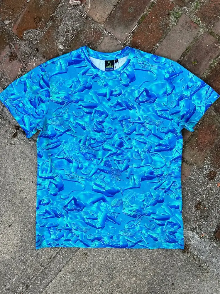 Fossil Tee Blue
