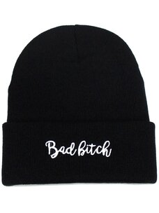 Bad Bitch Beanie Black