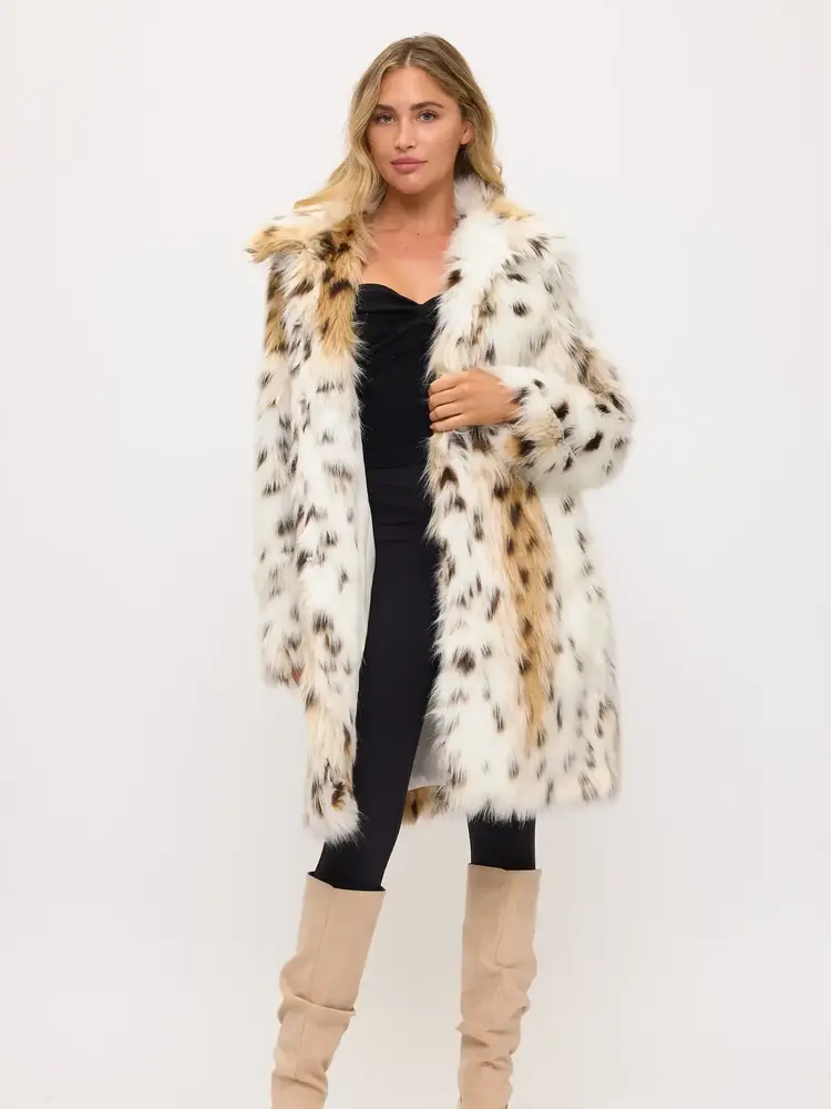 Leopard Frost Coat