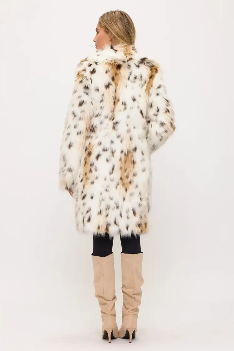 Leopard Frost Coat
