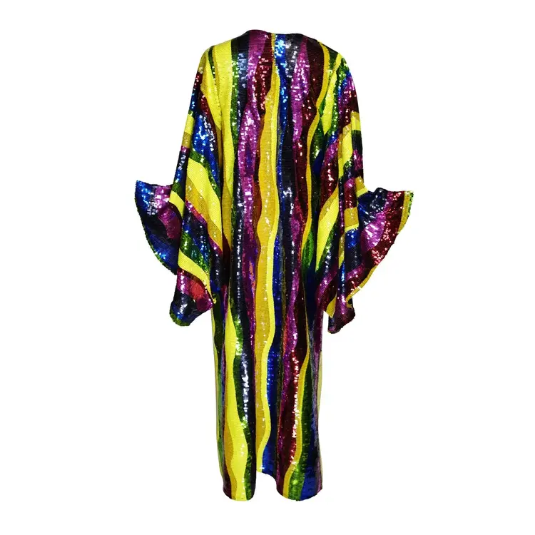 Rainbow Road Sequin Kimono