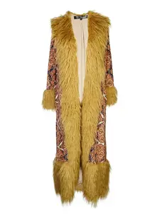 Penny Deluxe Byzantium Faux Fur Jacket