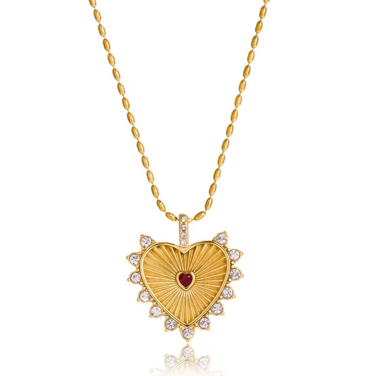 Heart of Your Heart Gold PVD Necklace