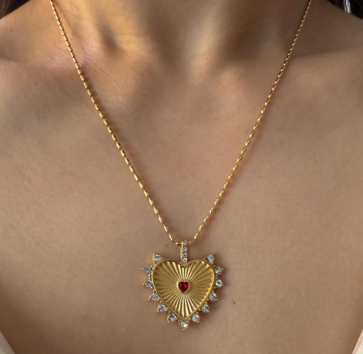 Heart of Your Heart Gold PVD Necklace