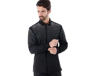 jewel tone mens dress shirts Amazon.com: Uillui Mens Glitter Sequin Dress Shirts Long Sleeve Button Down Disco Party Metallic Shiny Shirt Sparkle Formal Wedding Suit : Clothing, Shoes & Jewelry
