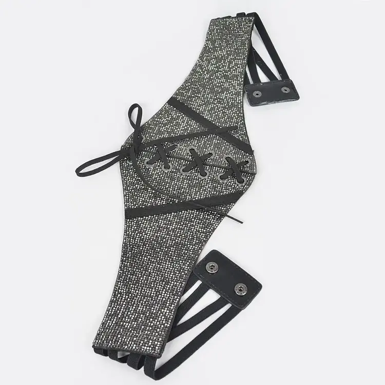 Rhinestone Waist Cincher