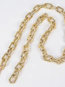 Oversized Chain Belt Gold