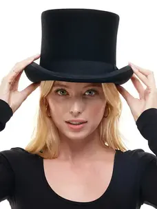 Classic Black Top Hat