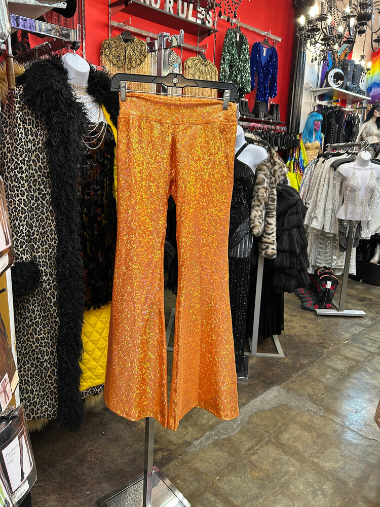 Men's Holographic Flares 32" Orange Crush