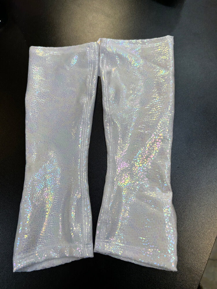 Holographic Long Gloves Lunar Aurora