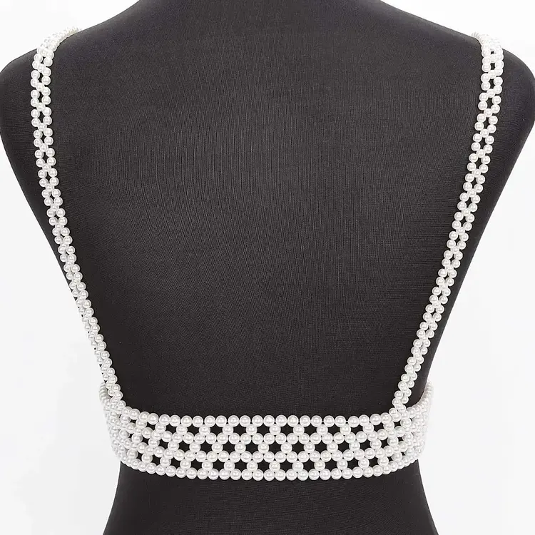 Faux Pearl Harness