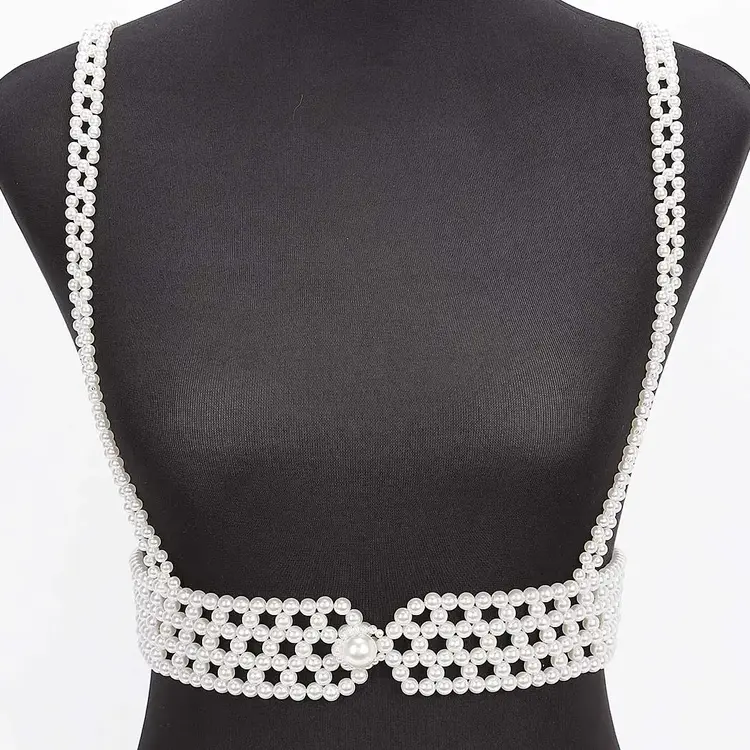Faux Pearl Harness