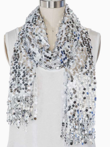 Sequin Shawl Scarf