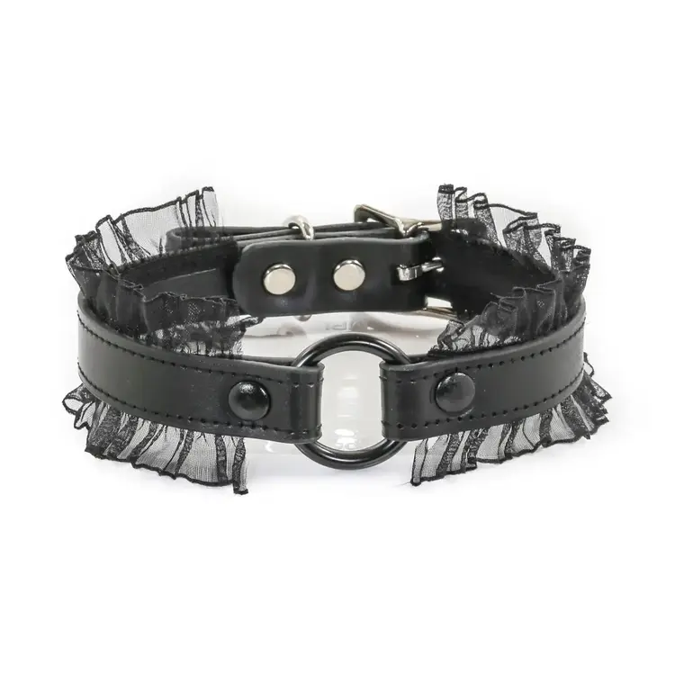 O- Ring Lace Wrapped Choker