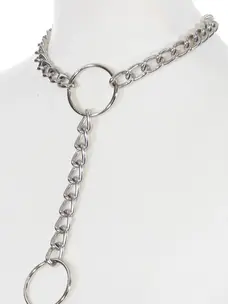 Hanging Ring Chain Choker