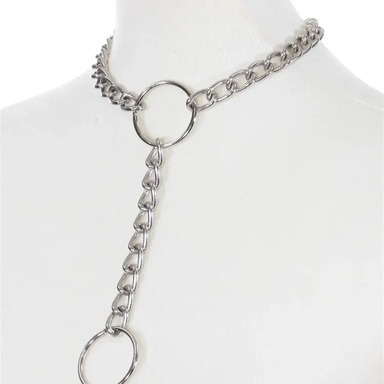 Hanging Ring Chain Choker