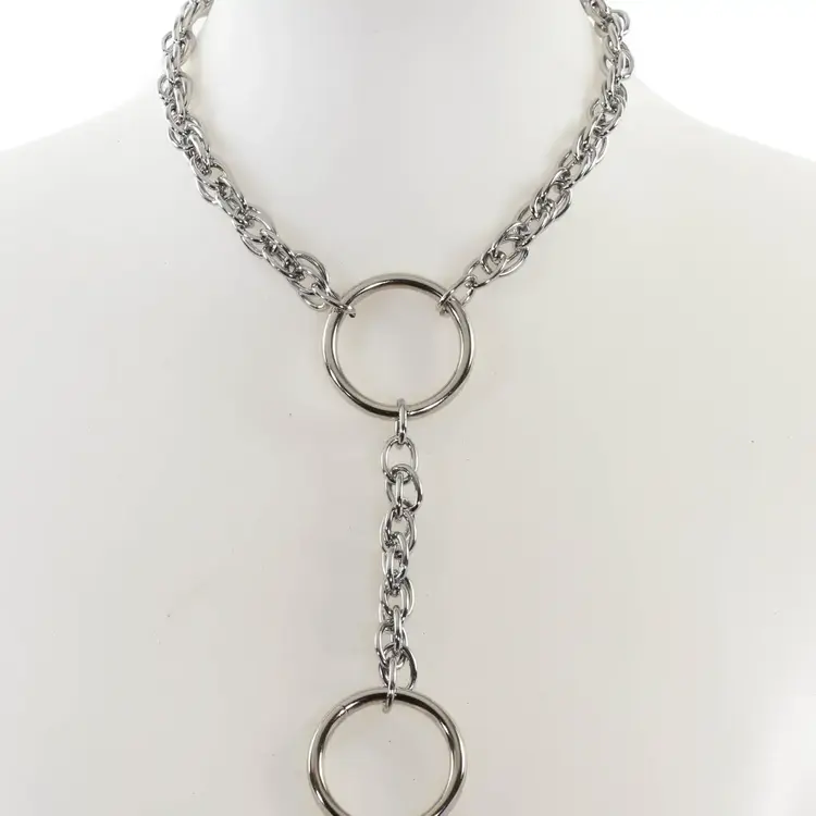 Hanging Ring Chain Choker