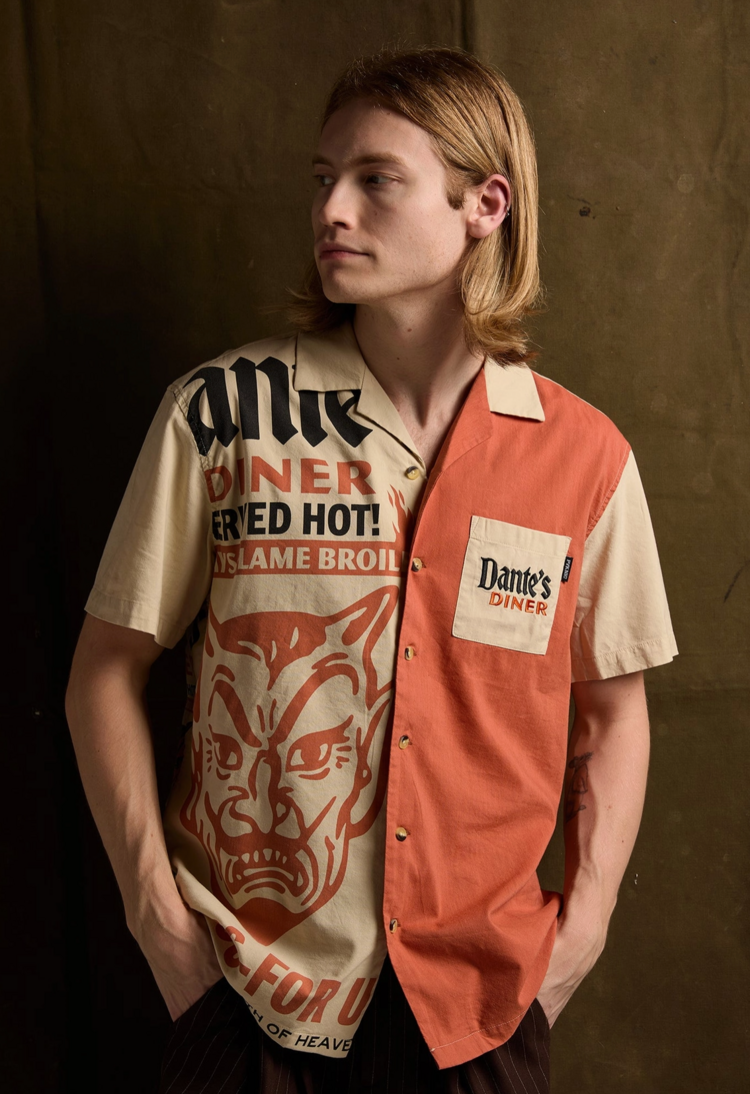 Dante's Diner Button Up Shirt