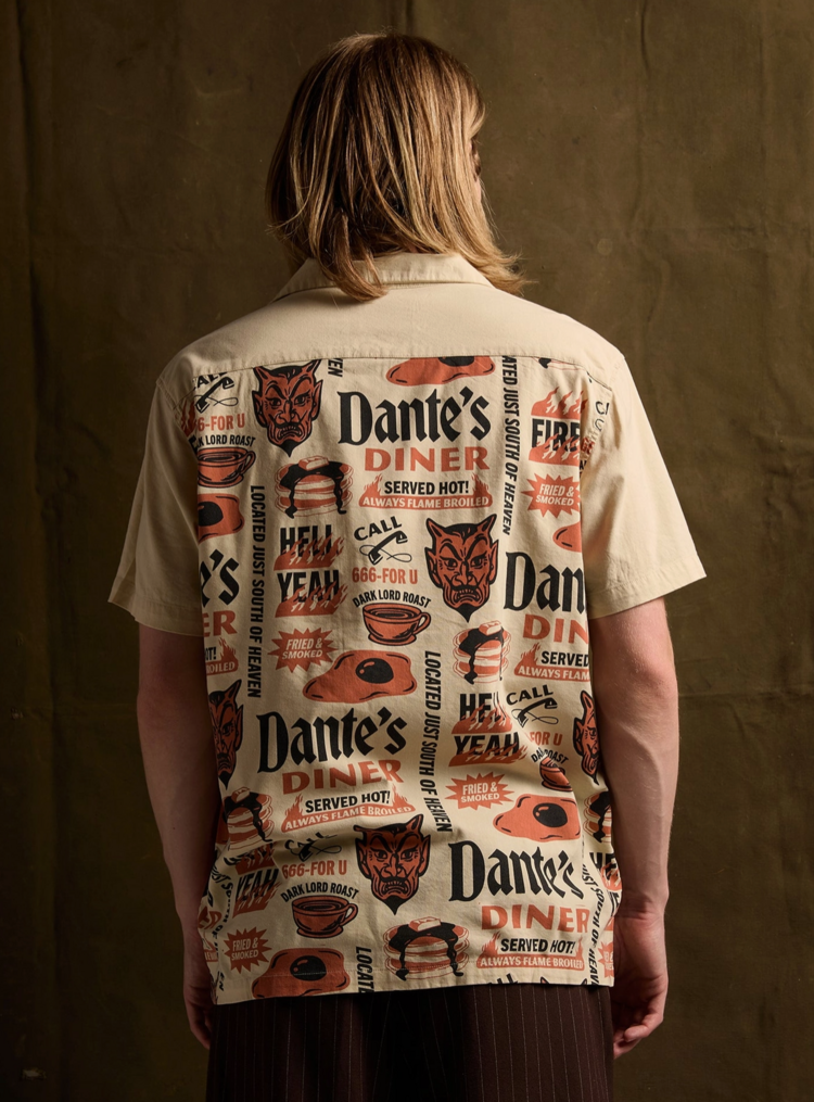 Dante's Diner Button Up Shirt