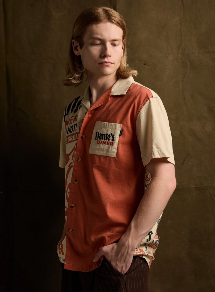 Dante's Diner Button Up Shirt
