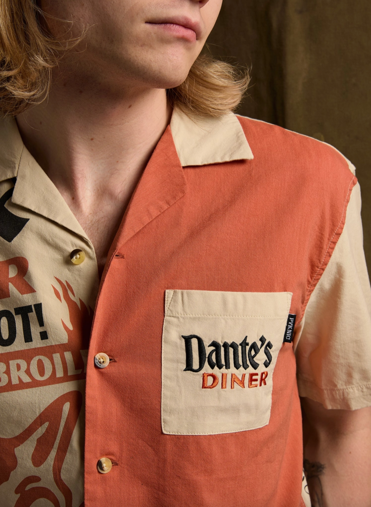 Dante's Diner Button Up Shirt