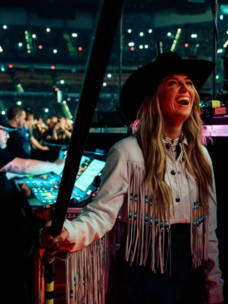 Liberty Wear Apparel Rodeo Nights Leather Fringe Jacket Black