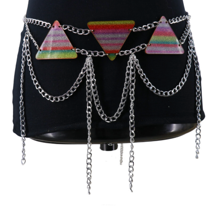 Acrylic Pyramid Belt