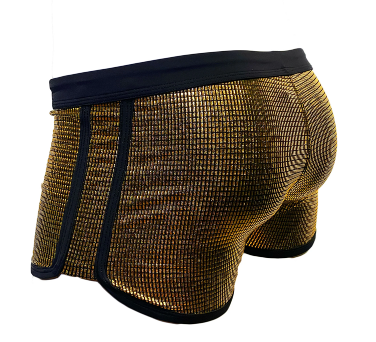 Disco Ball Drawstring Booty Shorts