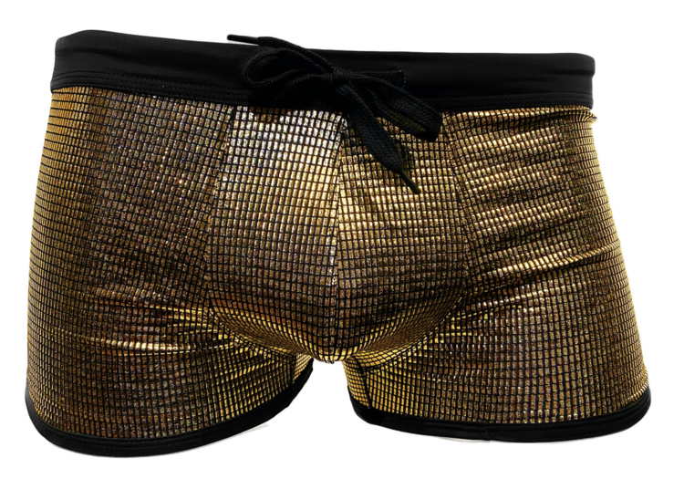Disco Ball Drawstring Booty Shorts