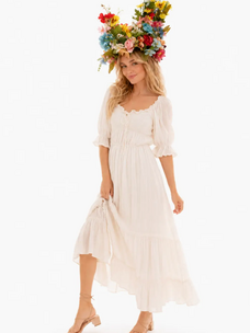 Oversized Floral Headpiece