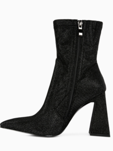 Rag Company Shimmer Block Heel Ankle Boots