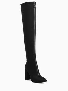 Rag Company Over the Knee Zip Up Boots