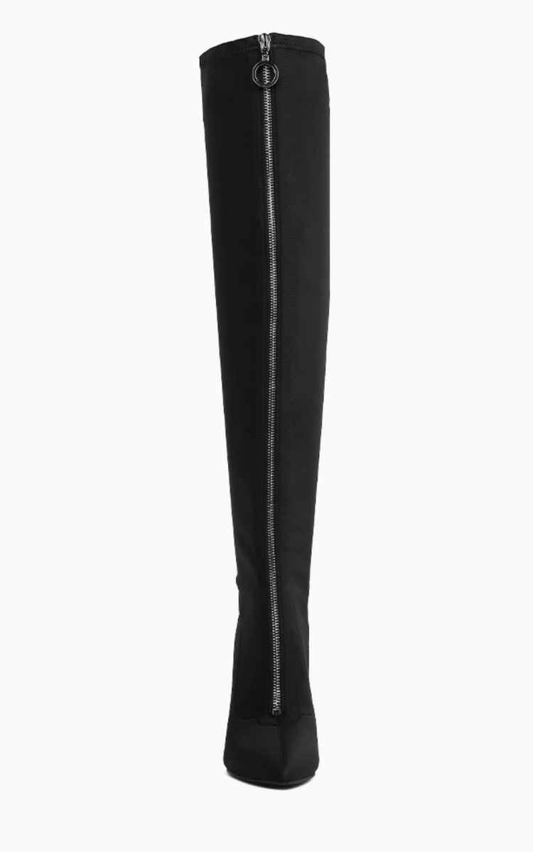 Rag Company Over the Knee Zip Up Boots