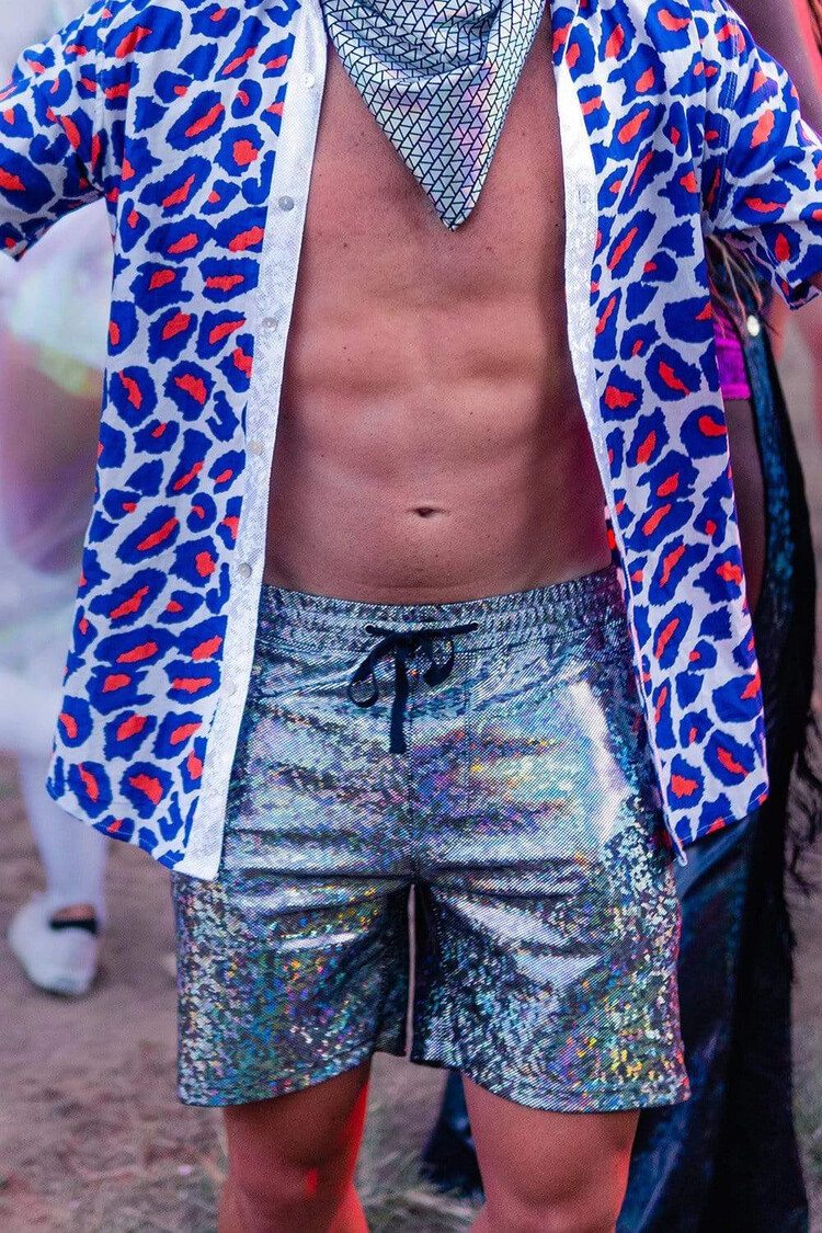 Mens Ultimate Holographic Shorts