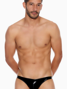 Popsi Lingerie Men's Metallic Open-Back Underwear