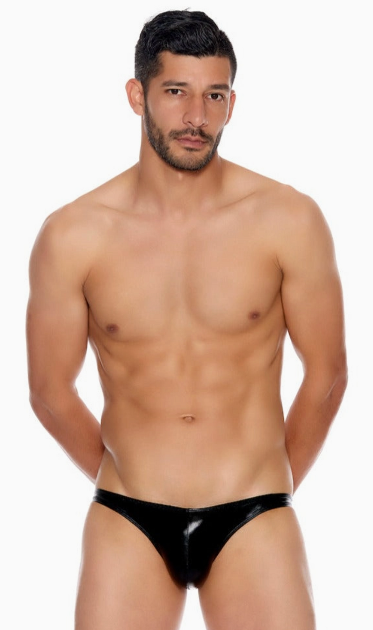 Popsi Lingerie Men's Metallic Open-Back Underwear