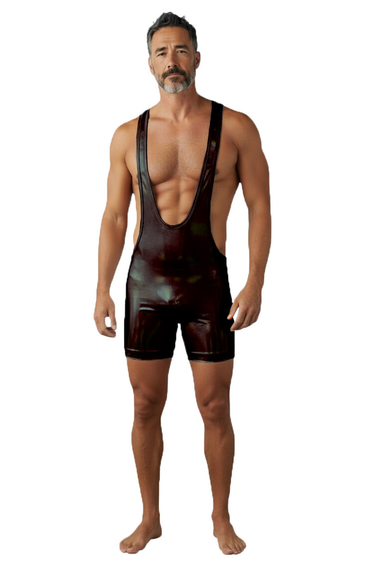 Metallic Wrestling Singlet