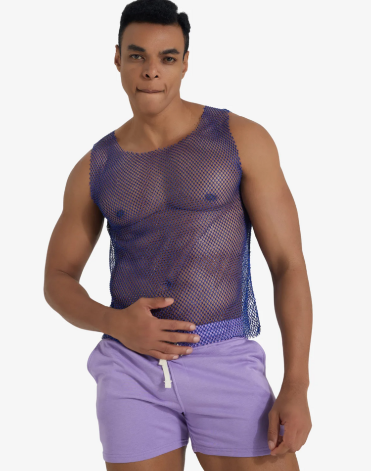 SAS Hong Kong Rhinestone Tank Top
