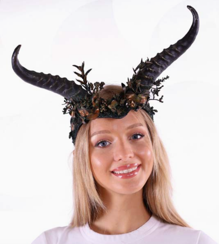 Woodland Forest Horned Headpiece