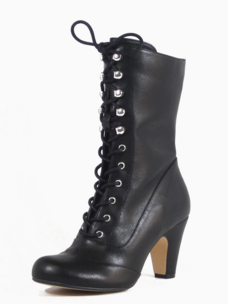 Chelsea Crew Claire Retro Vintage Laceup Boots
